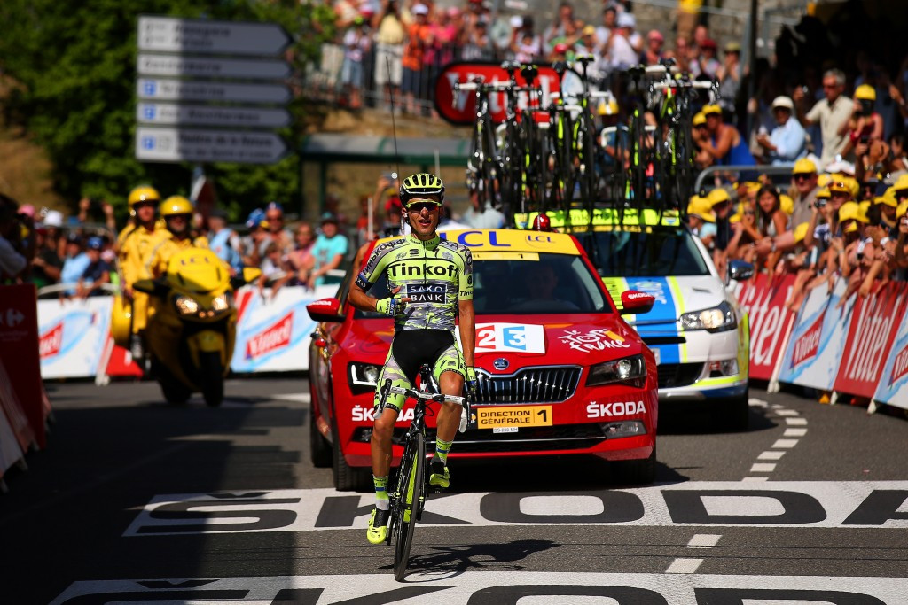Majka climbs clear of breakaway companions to win Tour de France stage 11