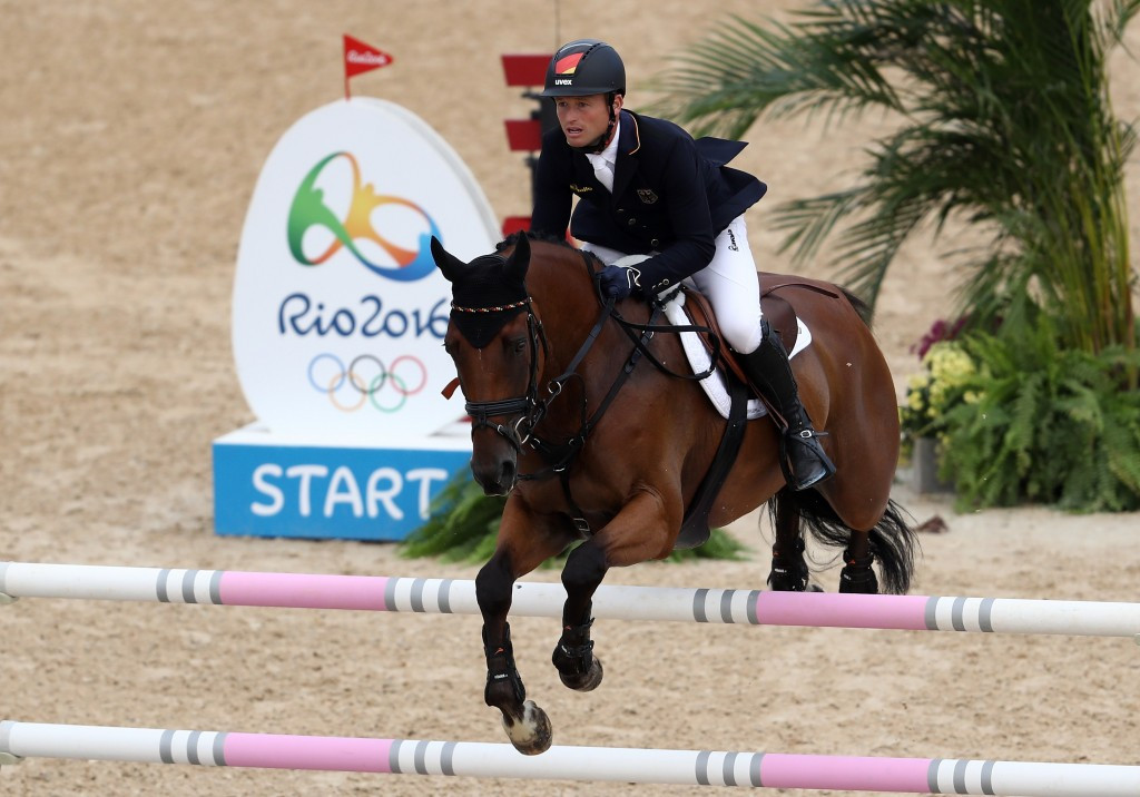 Triple Olympic champion Michael Jung is currently second in the standings ©Getty Images