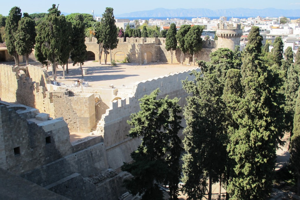 The Bastion of the Grand Master’s Palace in Rhodes will be the venue for the Opening Ceremony ©WTF