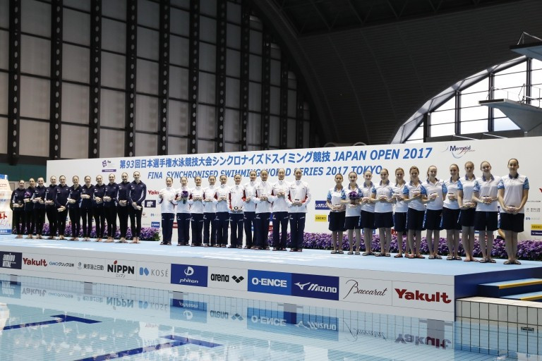 Japan win free combination title at FINA Synchronised Swimming World Series in Tokyo