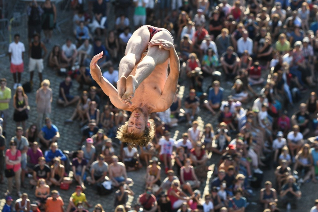 Hunt and Jimenez claim gold at FINA High Diving World Cup in Abu Dhabi 