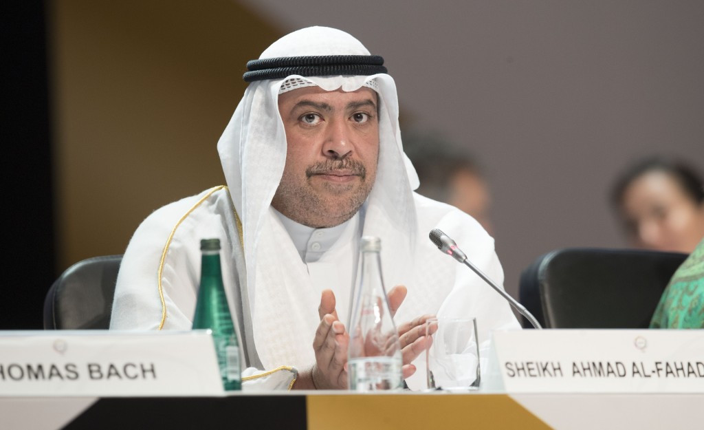 Sheikh Ahmad Al-Fahad Al-Sabah has resigned from all of his footballing roles ©Getty Images