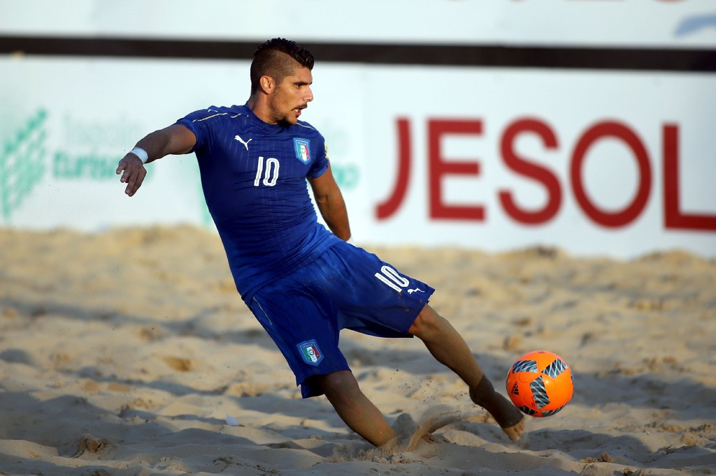 Gabriele Gori scored twice as Italy beat Iran 5-4 ©Getty Images