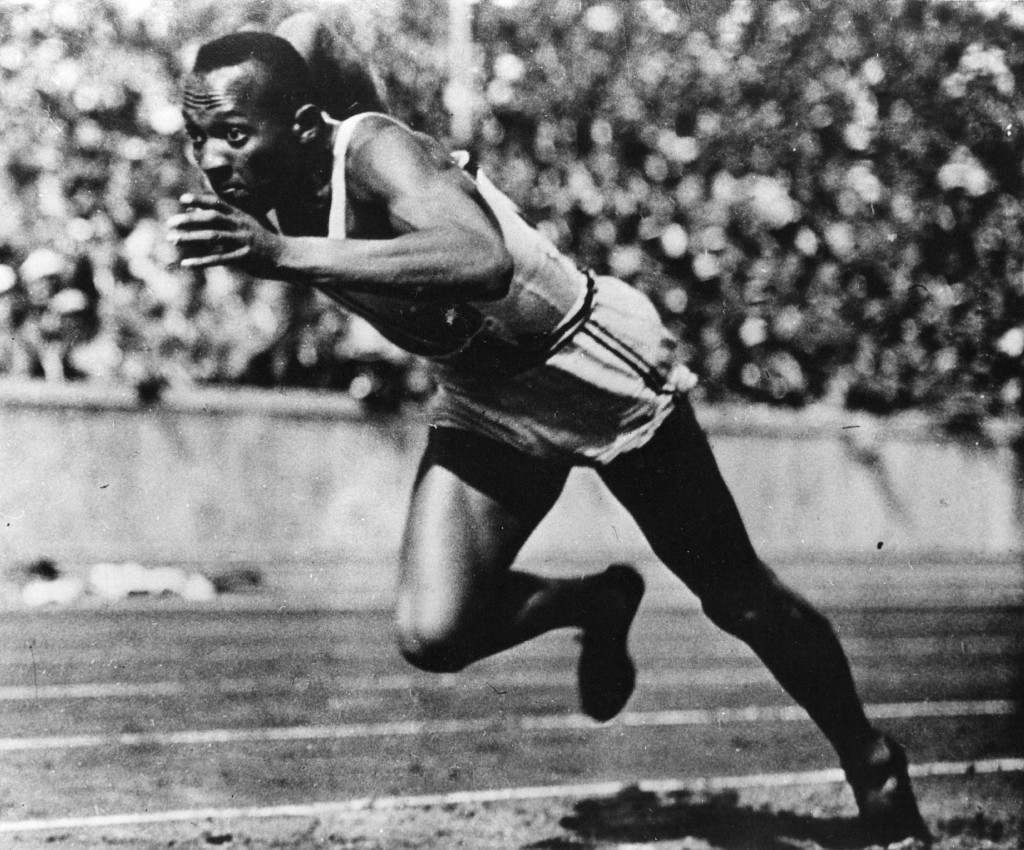 Two of Jesse Owens' four Olympic gold medals from Berlin 1936 are set to be auctioned ©Getty Images