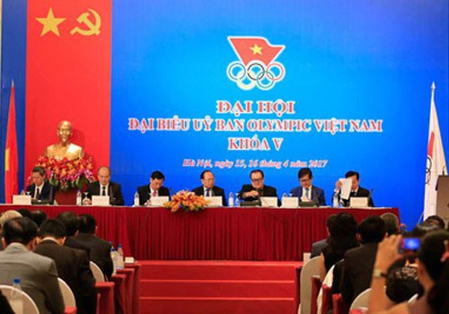 Sports Minister elected President of Vietnam Olympic Committee