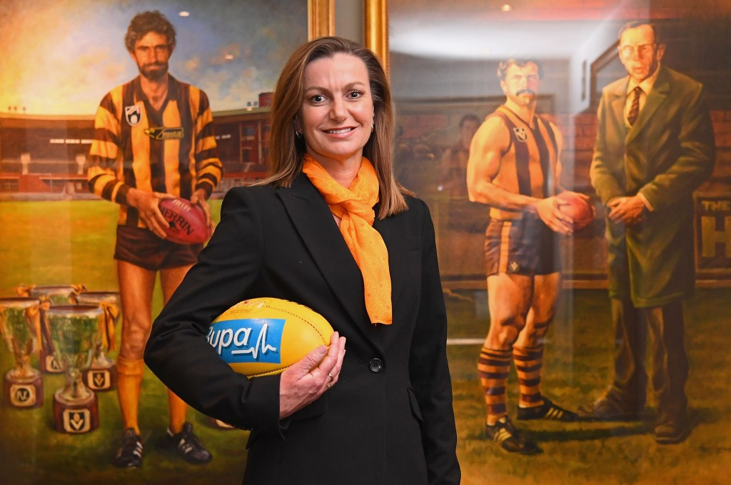 Tracey Gaudry will not seek a seat on the AOC Board after becoming chief executive of the Hawthorn Football Club ©Getty Images