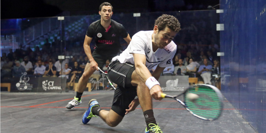 Karim Abdel Gawad is the new men's squash world number one ©PSA