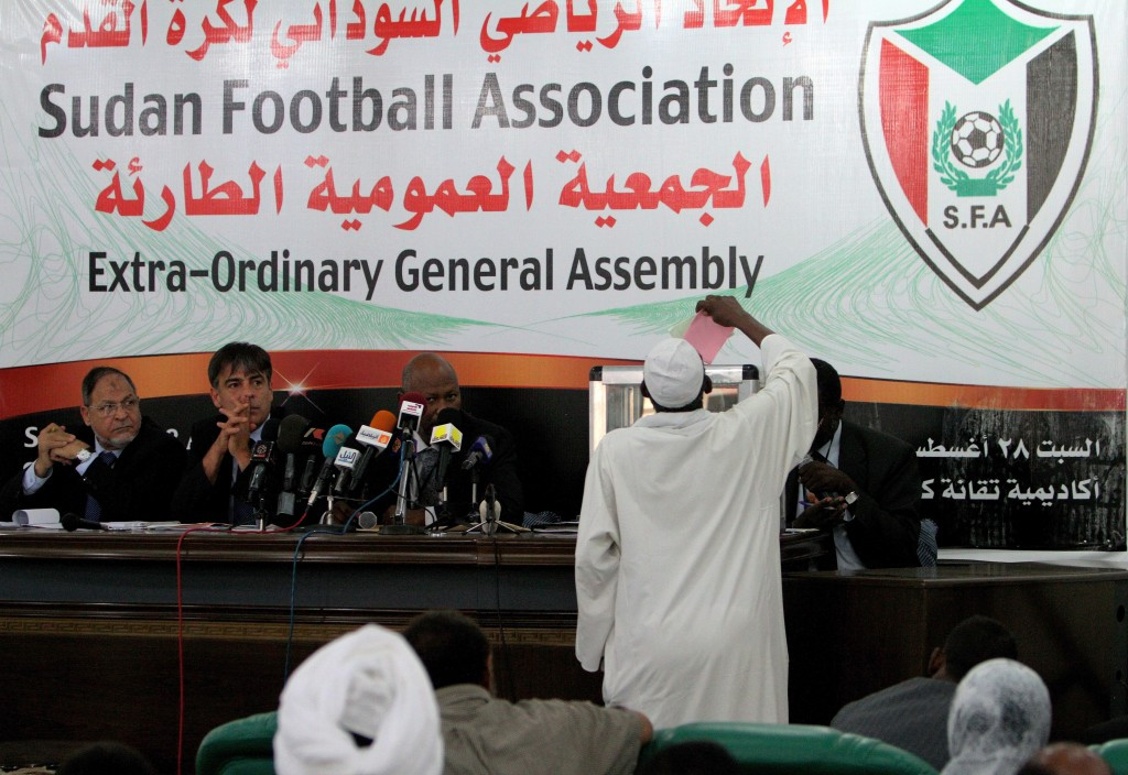 FIFA were also forced to intervene in the 2010 Sudan Football Association elections ©Getty Images