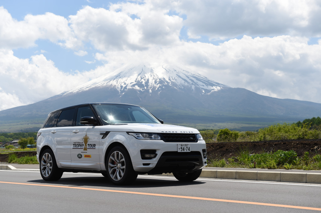 Land Rover has today announced the renewal of its worldwide partnership with the Rugby World Cup for the 2019 tournament in Japan ©CSM