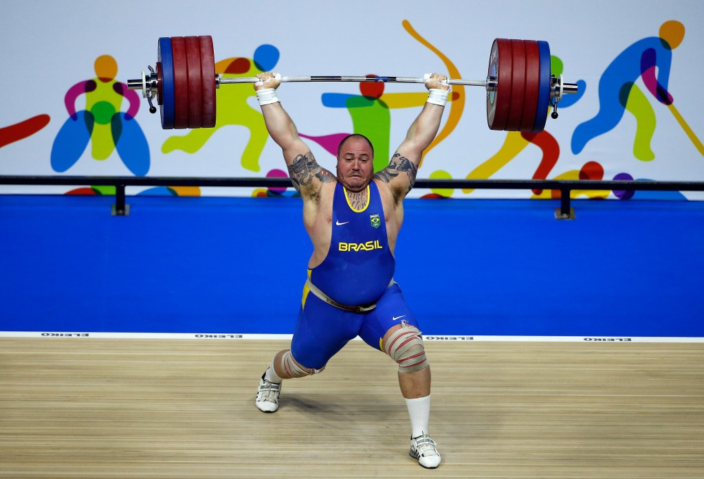 While Brazil's Fernando Saraiva Reis earned men's over 105 kilogram gold ©Getty Images