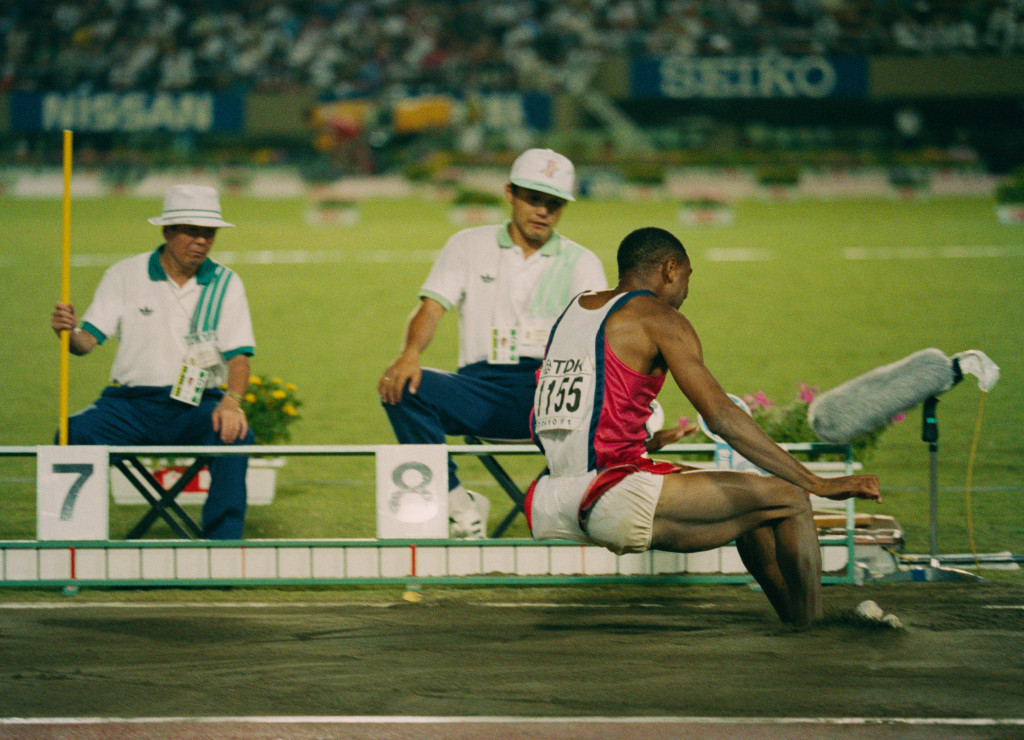 American long jump world record holder Mike Powell has criticised the proposals and threatened legal action ©Getty Images