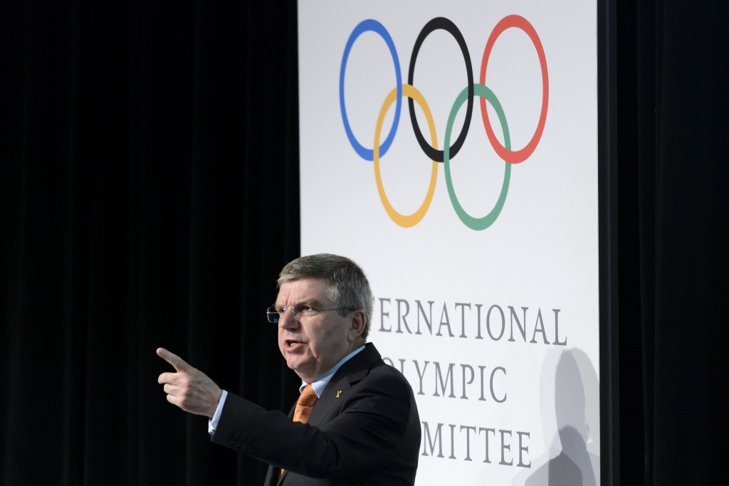 Thomas Bach criticised Italian officials when the bid for the 2020 Games was abandoned ©Getty Images