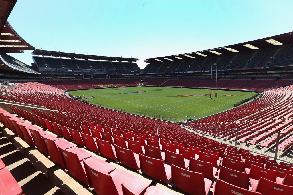 Ellis Park Stadium in Johannesburg is expected to host matches if South Africa win the 2023 Rugby World Cup ©Getty Images