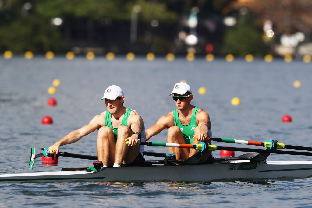 Irish brothers Paul and Gary O'Donovan are set to compete ©Getty Images