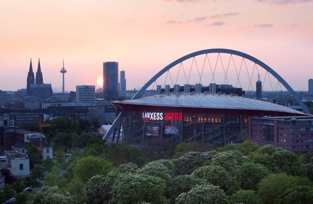 The Lanxess Arena in Cologne will stage the medal matches of the tournament ©IIHF