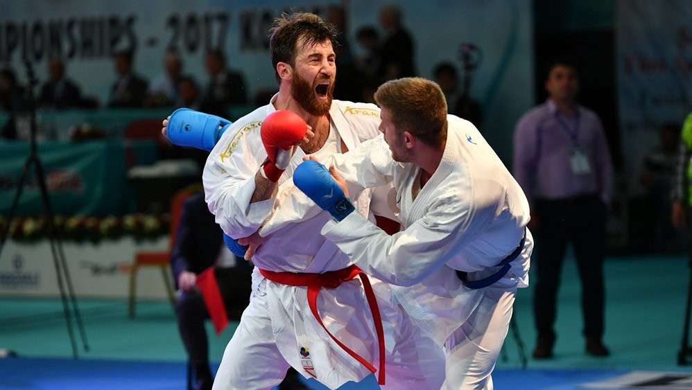 Six representatives of host nation Turkey secured their place in the finals of the European Karate Championships on the opening day of action ©WKF