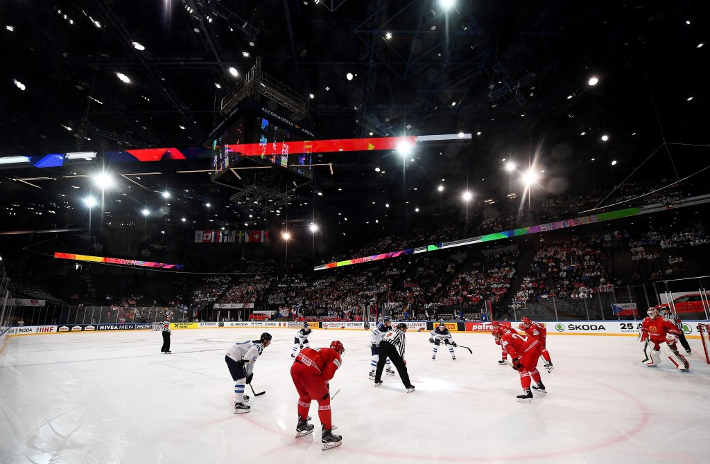 Belarus are currently contesting the IIHF World Championships in Paris ©Getty Images