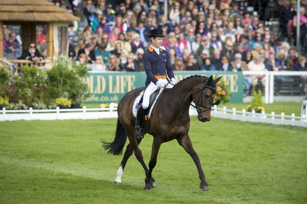 Christopher Burton produced a superb dressage test to take the overall ©FEI