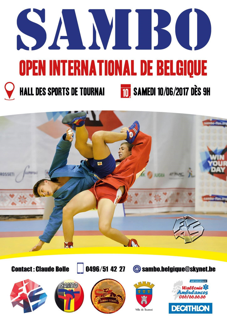 Entry officially open for third Belgian Sambo Open