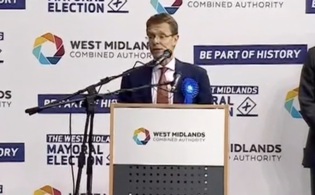 New West Midlands Mayor Andy Street has backed Birmingham's bid to host the 2022 Commonwealth Games ©BBC