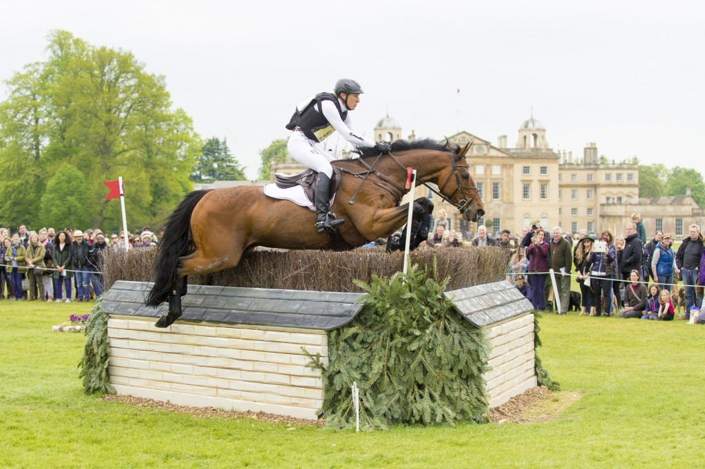 Klimke holds narrow lead over Jung after cross-country test at Badminton Horse Trials