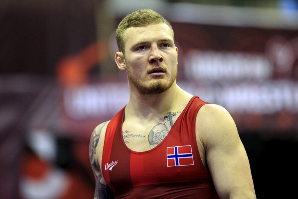 Norway's Felix Baldauf won the 98kg Greco Roman event today ©UWW