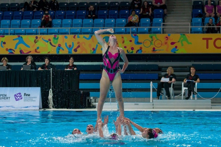 The Calgary Aquabelles also competed at the event ©Synchro Canada 