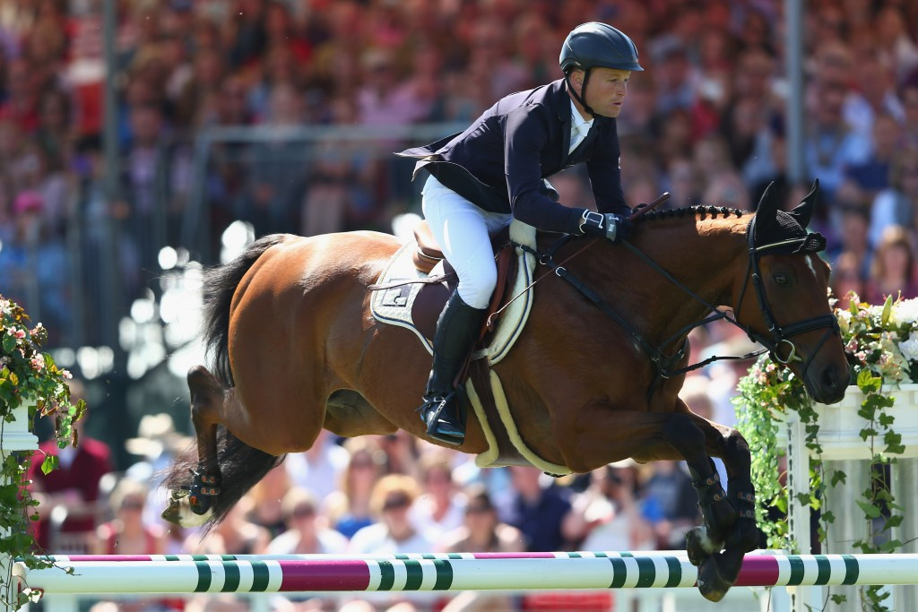 Defending champion Michael Jung ended in second place ©Getty Images