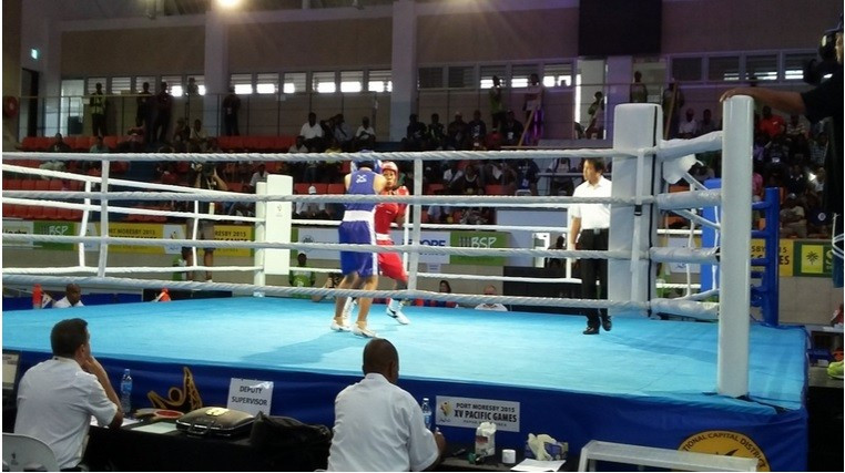 The women's boxing action continued today ©AIBA