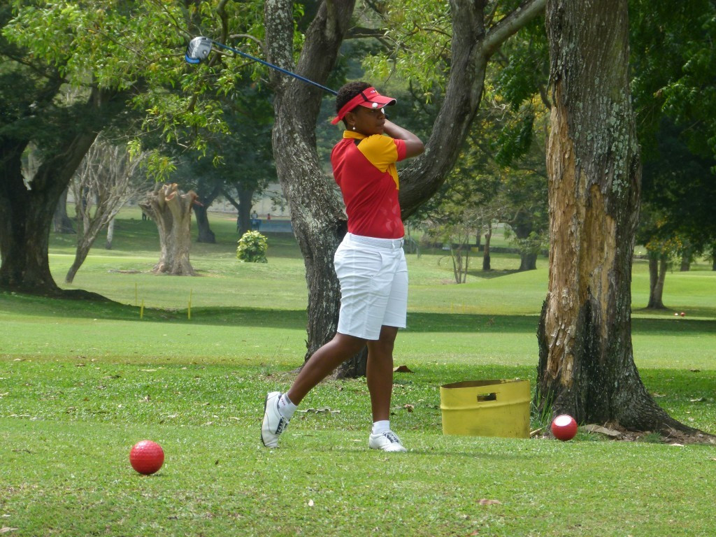 Papua New Guinea's club champion Kristine Seko has a commanding seven-shot lead going into the third day of the women's golf event ©Port Moresby 2015