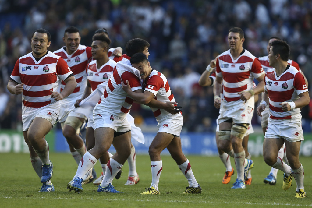 Hosts Japan will discover two of their opponents in the Rugby World Cup pool draw on Wednesday ©Getty Images