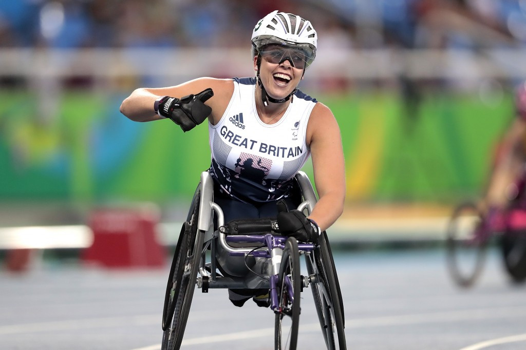 Irwin Mitchell also sponsor five-time Paralympic gold medallist Hannah Cockroft ©Getty Images