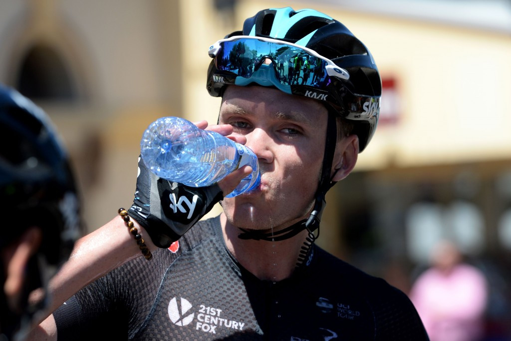 Tour de France champion Froome "rammed" off bike