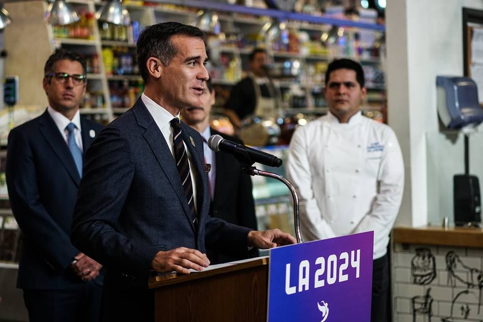 Exclusive: Los Angeles Mayor accepts 2024 and 2028 Olympics will be awarded together but claims best they go first
