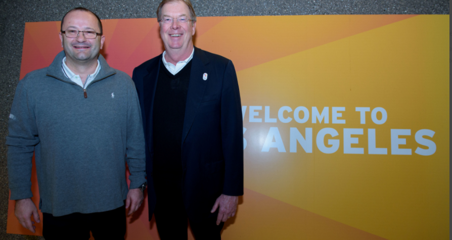 In pictures: IOC members arrive for Los Angeles 2024 Evaluation Commission inspection