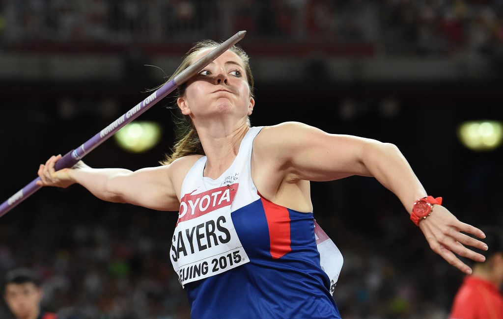 Olympic bronze medal-winning javelin thrower Goldie Sayers believes the proposal to rewrite records could be looked at in the more distant future ©Getty Images