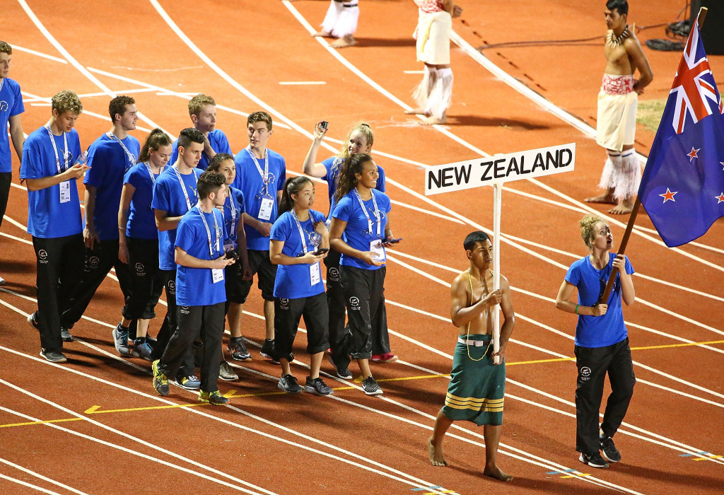 New Zealand won 20 medals at the 2015 Commonwealth Youth Games in Samoa ©Getty Images