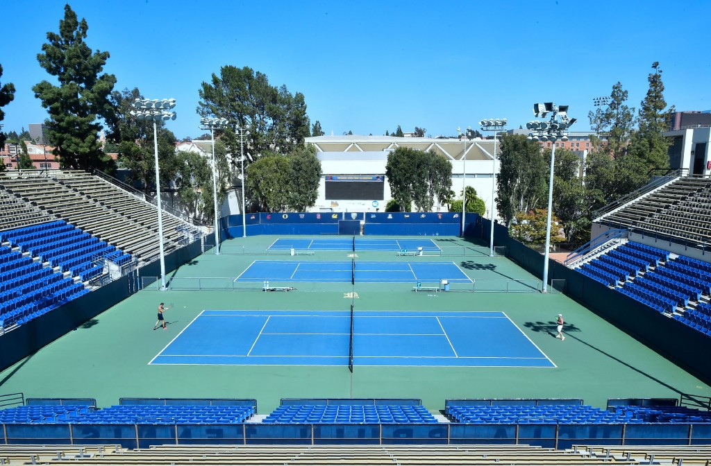 Tennis courts on the UCLA Athletes' Village site set to be used as training venues at Los Angeles 2024 ©Getty Images
