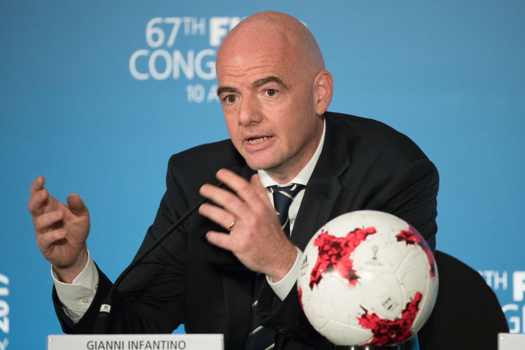 FIFA President Gianni Infantino has been accused of 