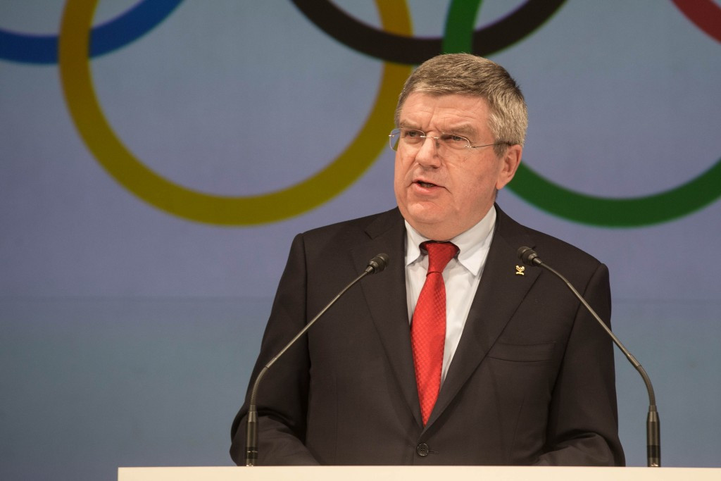 President Thomas Bach has announced the IOC will launch its Athlete Learning Gateway next month ©Getty Images