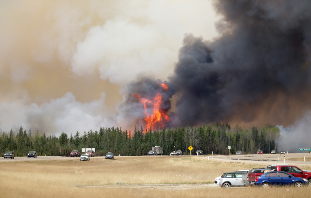 Money raised from last year's championships went towards helping those affected by the Fort McMurray wildfire ©Getty Images