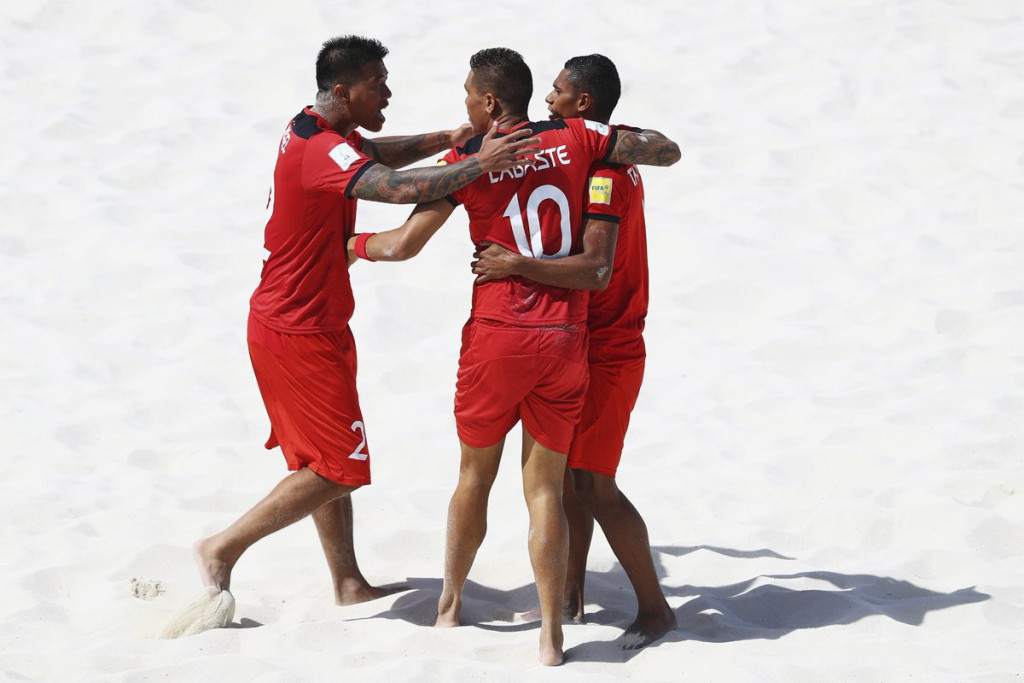 Tahiti's achievement earlier this month in winning a second successive silver at the FIFA Beach Soccer World Cup in The Bahamas could prove inspirational to Vanuatu ©OFC/Twitter