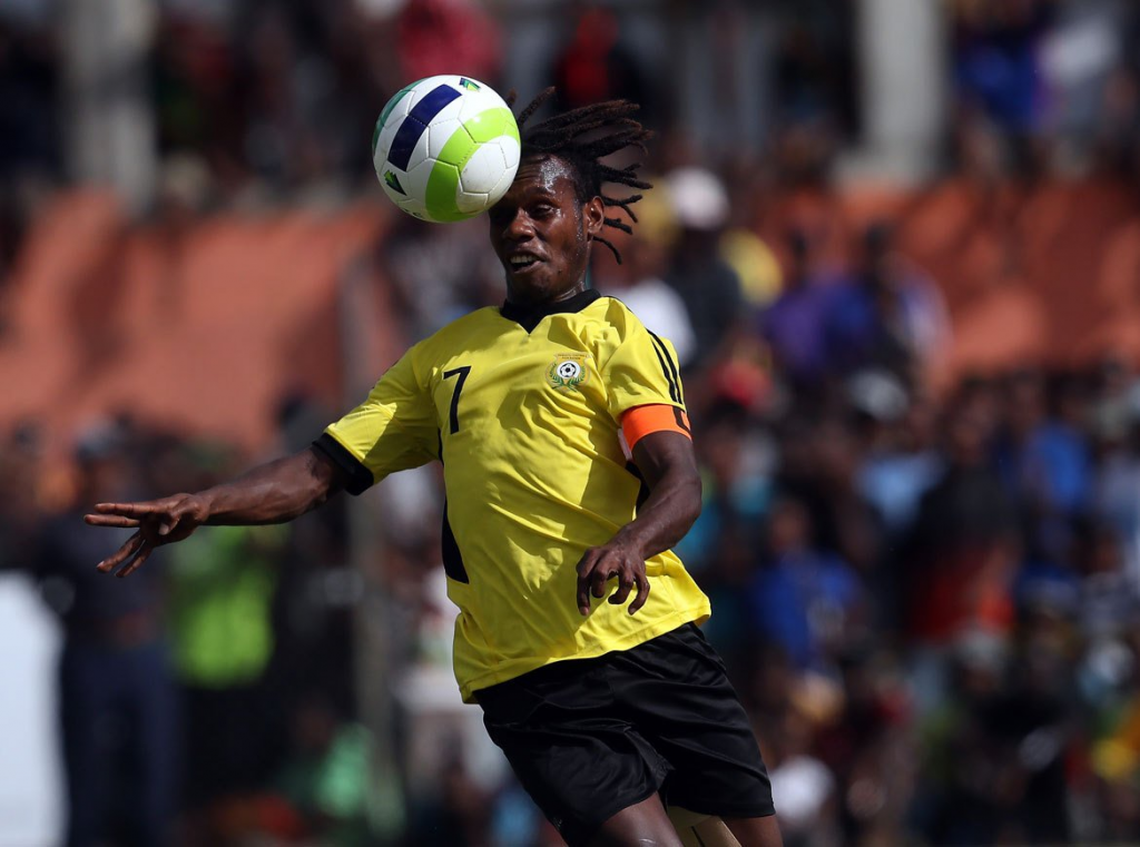 Vanuatu's team captain Bong Kalo in action this year ©OFC/Twitter