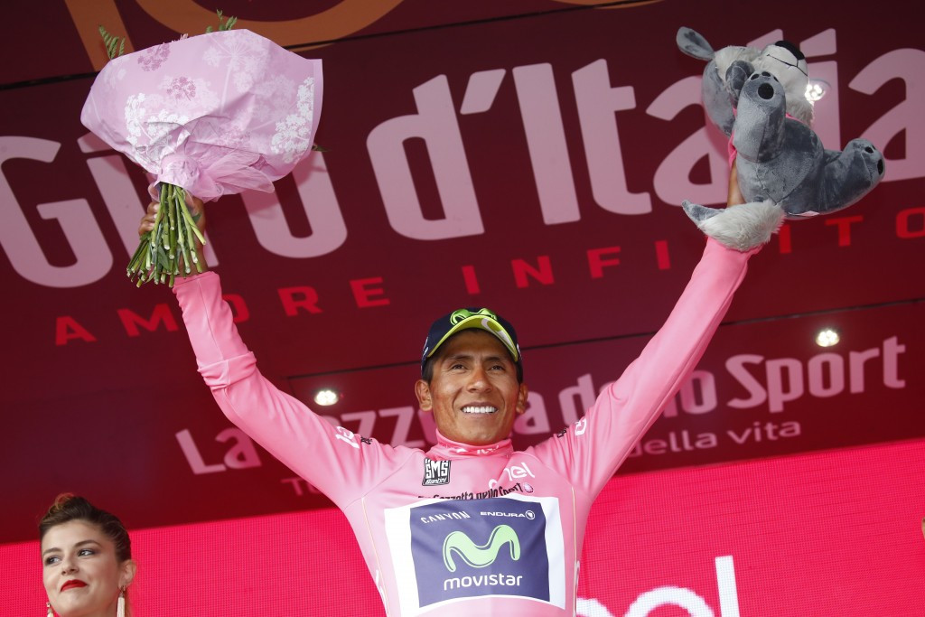 Colombia’s Nairo Quintana has become the Giro d'Italia’s new leader ©Getty Images