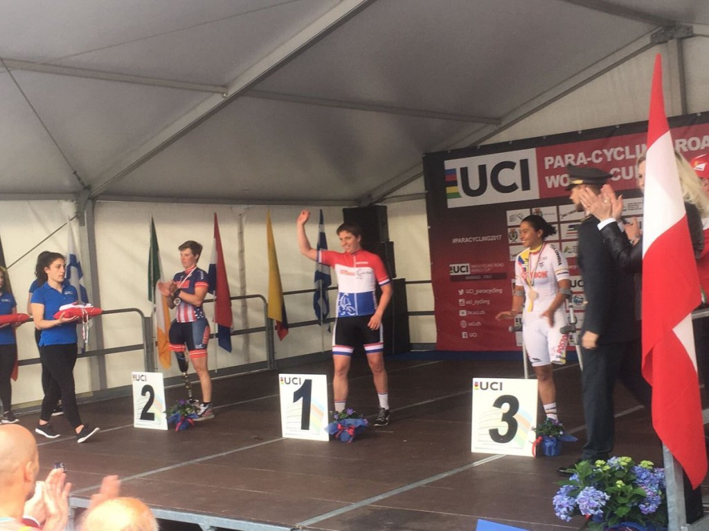 Norbruis strikes gold on final day of UCI Para-cycling Road World Cup