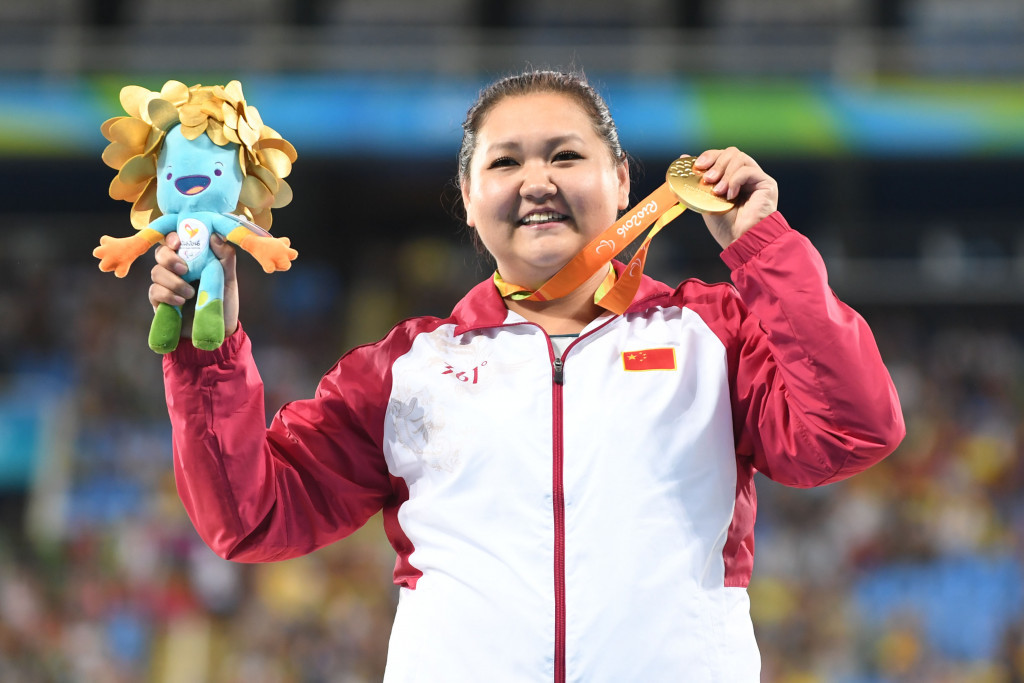 Jun Wang broke a second world record in as many days at the World Para Athletics Grand Prix in Beijing ©Getty Images