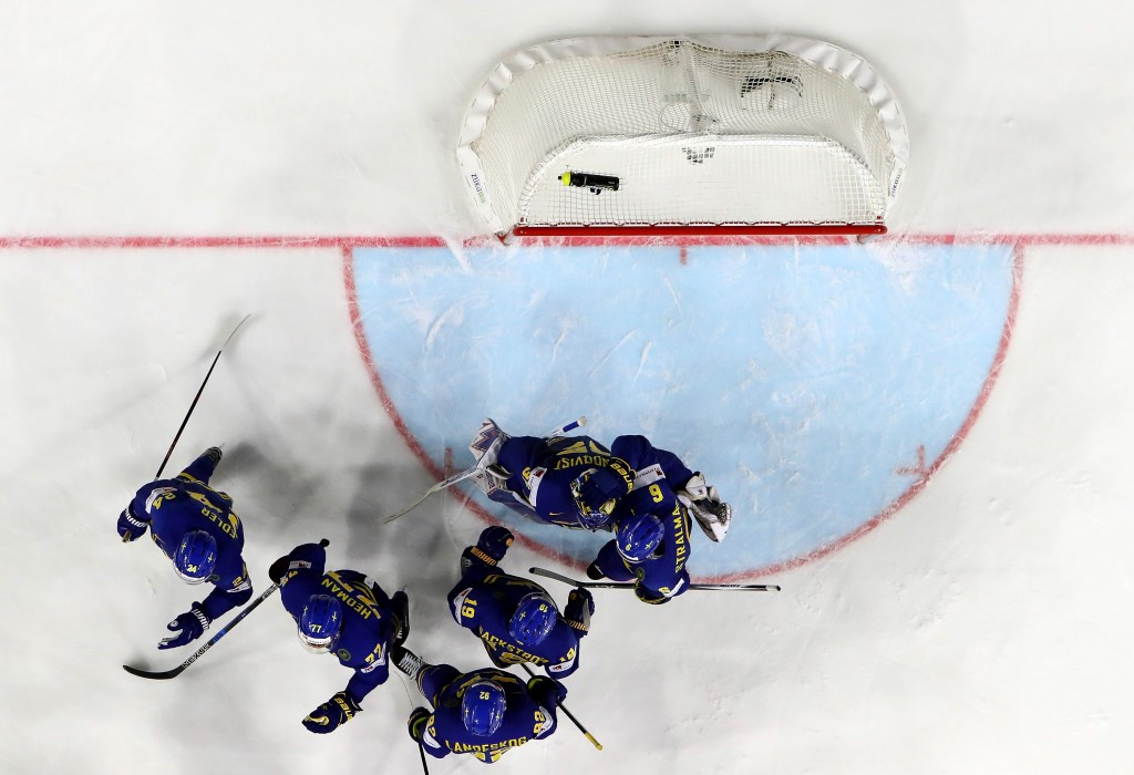 Sweden beat Denmark to book their place in the next round ©Getty Images