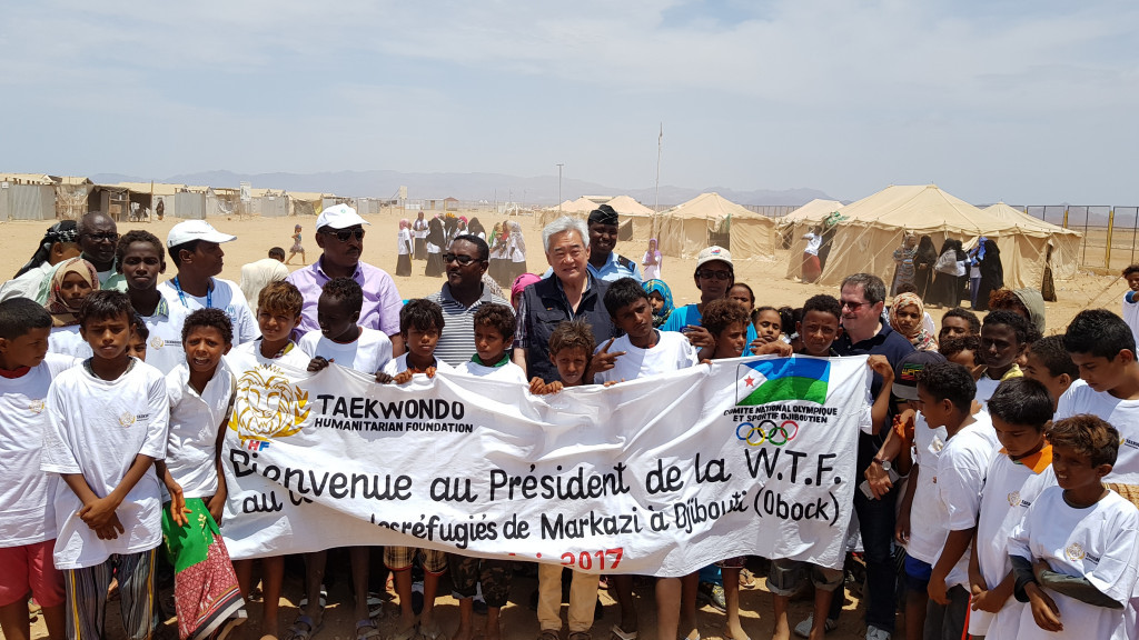WTF President visits Djibouti as work of Taekwondo Humanitarian Foundation continues