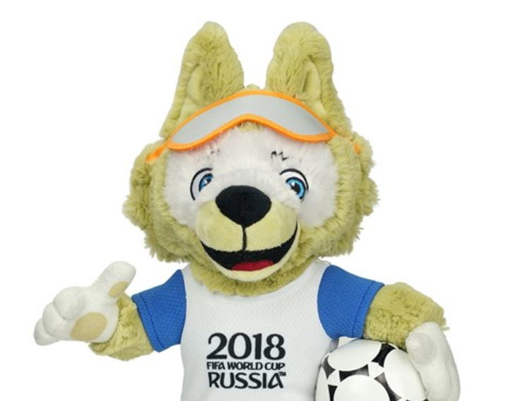 Zabivaka is the official mascot of the 2018 FIFA World Cup ©FIFA