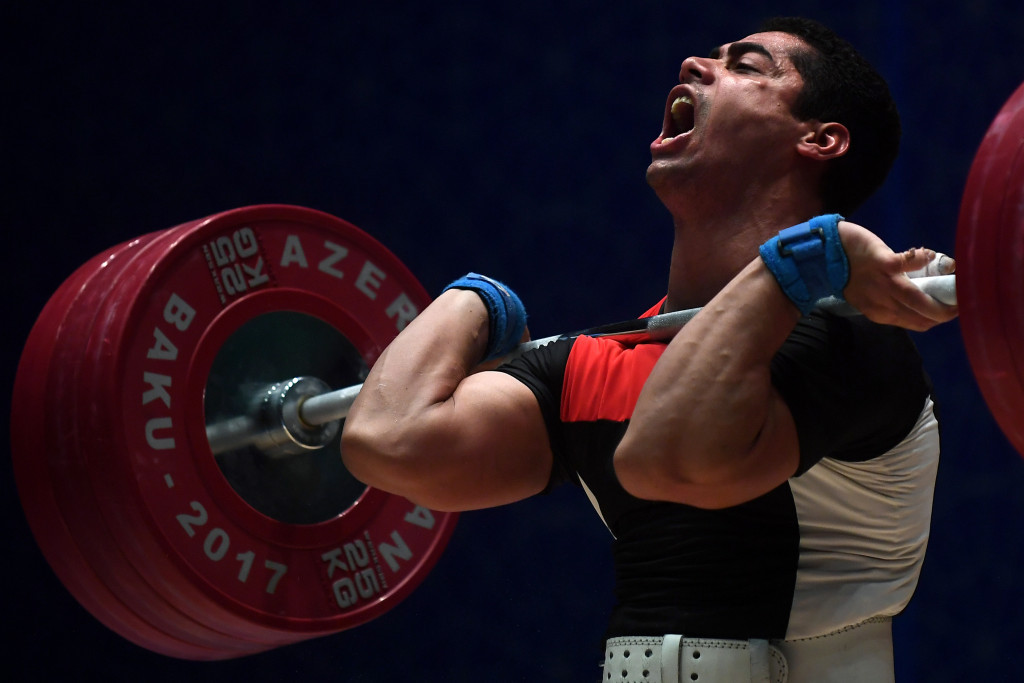 Mohamed Mahmoud won gold in the under-77kg category ©Getty Images